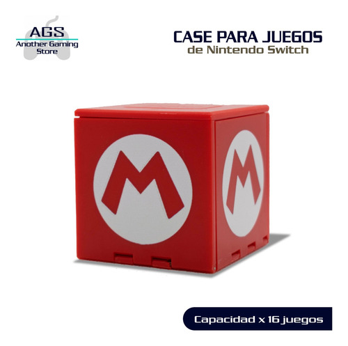 Case Cubo Para Juegos De Nintendo Switch X 16