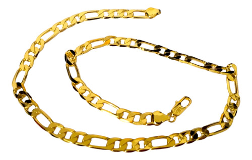 Collar 50cm Chapado En Oro De 18k 