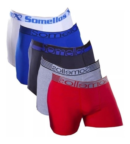 Cueca Boxer - Atacado - Kit 10 Somellos - Tamanho Grande