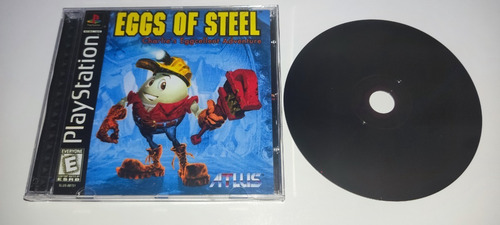 Eggs Of Steel Patch Mídia Preta Playstation 1