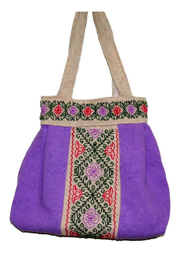 Bolso Artesanal De Lana Con Algodón - Bolsa, Calidad, Dama