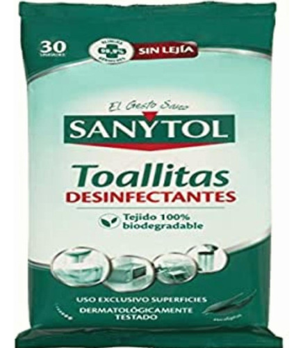 Sanytol Toallitas Desinfectantes Multiusos, 72un