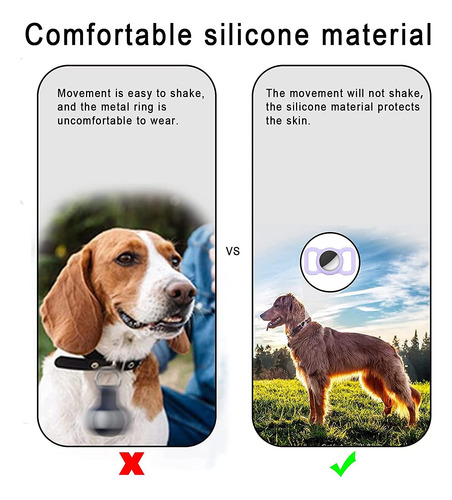Soporte Para Collares De Perro Tentoku Compatible Con Airtag