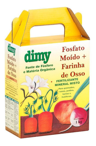 Fertilizante Mineral Misto Dimy 1kg