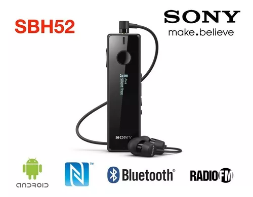 Sony SBH52, un manos libres Bluetooth que también puede usarse
