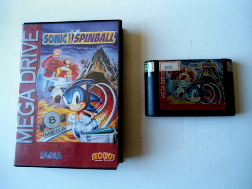 Cartucho Sonic Spinball Para Mega Drive - Original