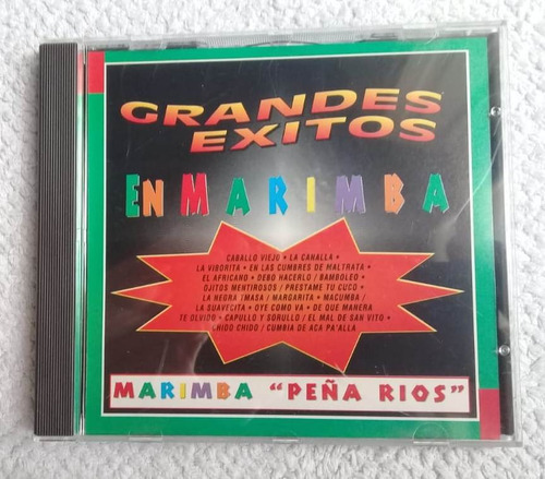 Marimba Peña Rios - Grandes Exitos En Marimba Cd / Kktus 