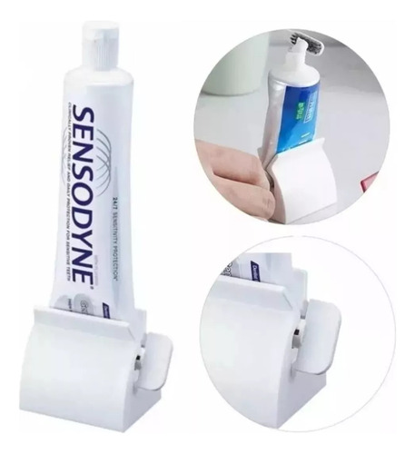 Soporte Dispensador De Pasta Dental Dientes Chico 