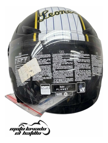 Cascos Agv Modelo Planet Leones Del Caracas.