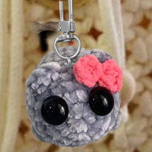 Llavero De Peluche Suave Y Tierno Con Sonido De Hámster Tris