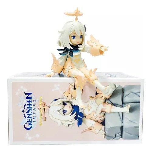 Figura Paimon Genshin Impact Pvc Juego Rpg Battle 