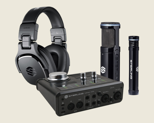 Kit De Grabación Sterling Audio Harmony H224 Micrófono