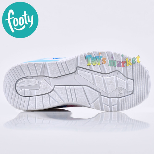 Imagen 6 de 9 de Zapatillas Con Luces Luz Led Zapatilla Frozen Disney Footy