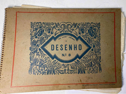 Caderno Antigo Geometria 1949 Colégio São José Do Rio Preto