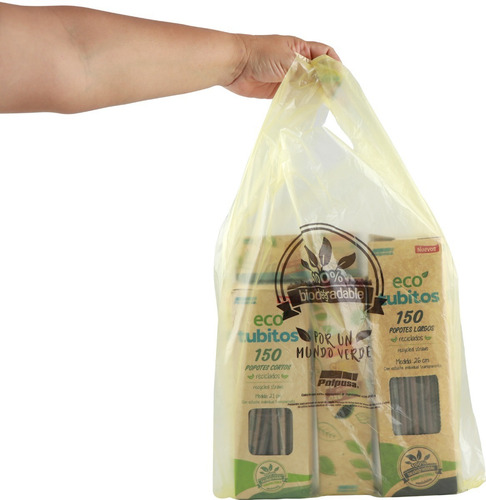 Polpusa Bolsa Tipo Camiseta Oxobiodegradable #3