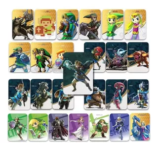 26 Tarjetas Nfc Amiibo Colección Zelda Tears Of The Kingdom