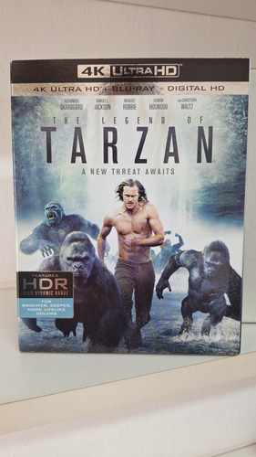 4k Ultra Hd + Blu-ray Legend Of Tarzan / Leyenda De Tarzan