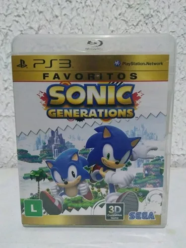 Jogo Mídia Física Sonic The Hedgehog Sega Ps3 Playstation 3 em