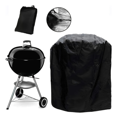 Funda Impermeable Y Resistente Para Parrilla De 23 Pulgadas