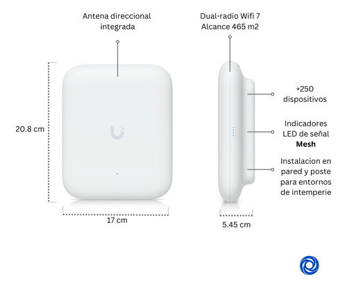 Punto De Acceso De Exterior U7 Outdoor