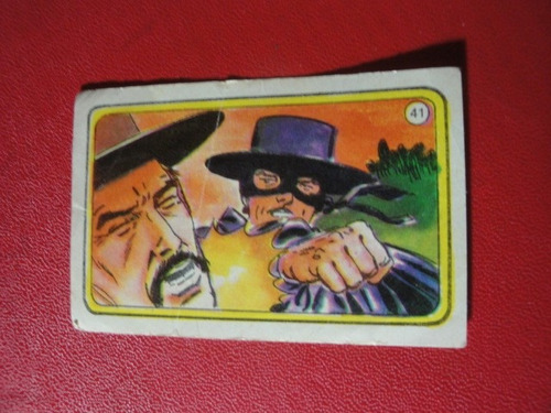 Figuritas El Zorro Año 1977 Nº41 Titanes En El Ring