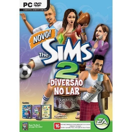 Game Pc The Sims 2 Diversão No Lar Original E Lacrado