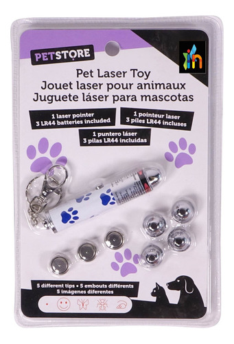 Juguete Laser Con Bateria Y Accesorios Para Mascotas