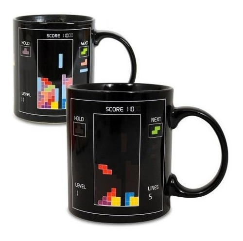 Taza Videojuego Retro Tetris