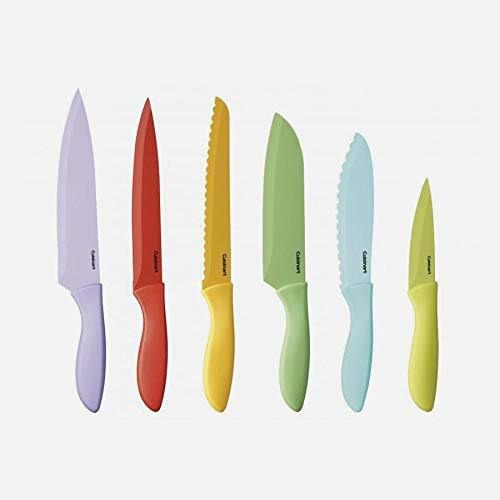 Juego De Cuchillos De 12 Piezas De Colección De Colores