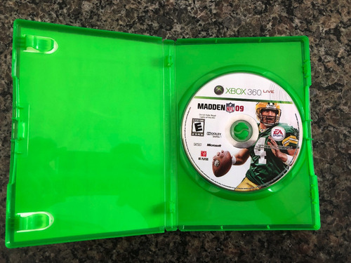 Madden Nfl 09 Xbox 360 Original Americano (Recondicionado)