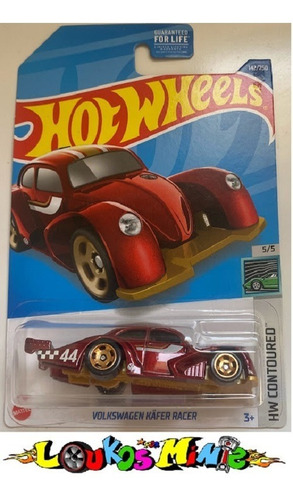 Hot Wheels Volkswagen Käfer Racer Fusca Hw Contoured 142/250