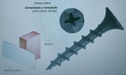 Tornillo Drywall 8 X 1 (caja De 500und)