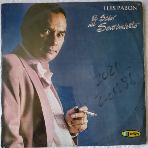 Lp Vinilo Luis Pabon El Sabor Del Sentimiento 