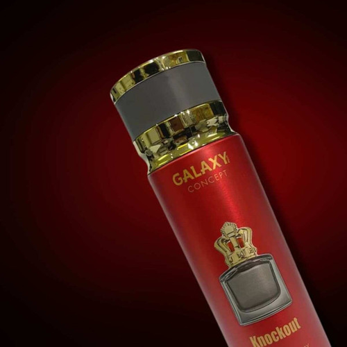 Perfume Masculino Spray Knockout Presente P/ Marido Esposo Pai Namorado Ficante Amigo Galaxy Toque Seco Forte Fixação E Projeção Perfume Assinatura