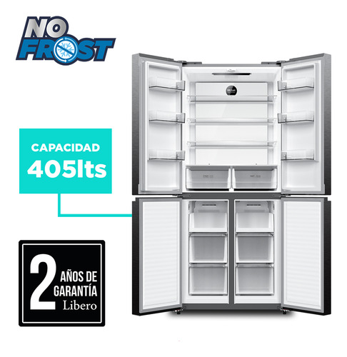 Refrigerador 4 Puertas No Frost Lcd-431nfi 405 Lt Libero