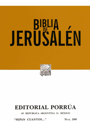 Biblia De Jerusalen (sc500)