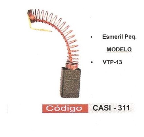 Carbon Esmeril Pequeño Vtp -13 Hitachi  