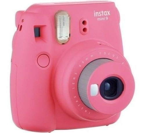 Câmera Instax Mini 9 Instantanea Pink Rosa Fujifilm-original