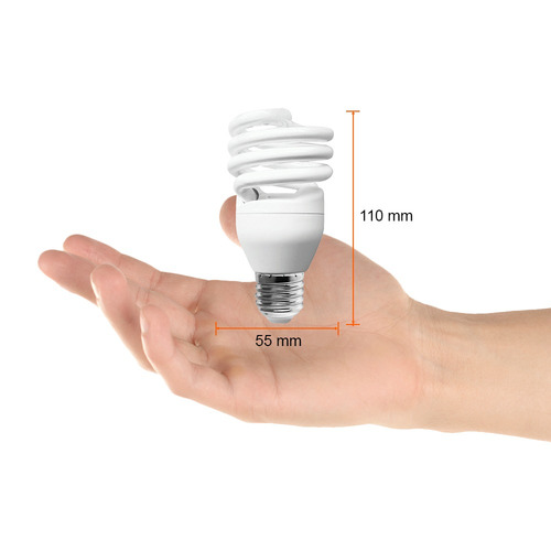 Foco Fluorescente En Espiral E27 Luz De Dia 18w Tecnolite