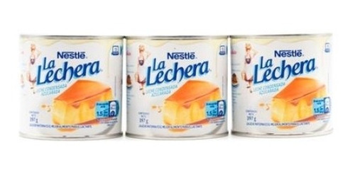 Leche Condensada La Lechera 397g/3pk - G A $29