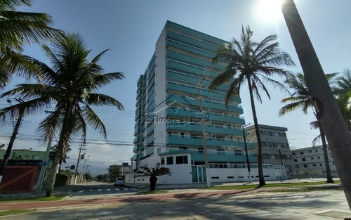 Imagem 1 de 15 de Apartamento Frente Mar 2 Dormitórios 1 Suíte No Jardim Real Em Praia Grande