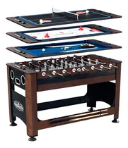 Comprar Mesa Juegos Futbolito Ping Pong Billar Hockey Futbol 4 En 1