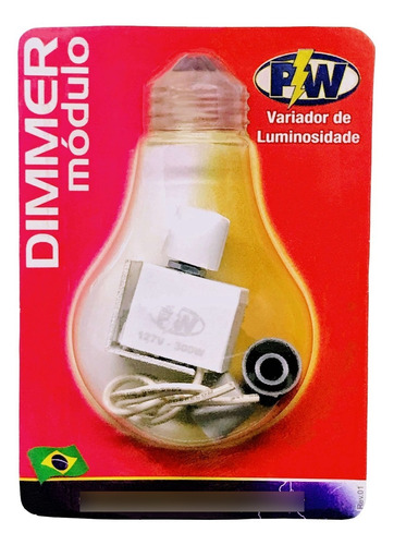 Modulo Dimmer Regulador De Luminosidade 127v 300w