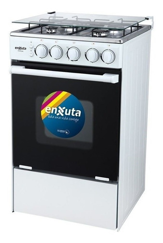 Cocina Enxuta Cenx9504 Gas Envasado 4 Hornallas Amv Color Blanco