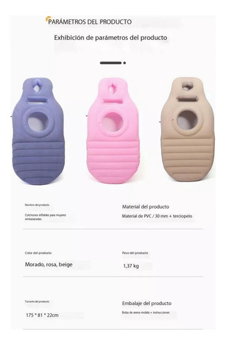 Colchão De Dormir Inflável Confortável Para Mulheres Grávida