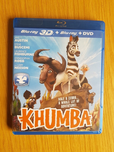 Pelicula Khumba Nueva 3d Bluray