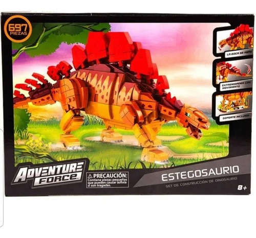 Adventure Force Set De Construcción Estegosaurio