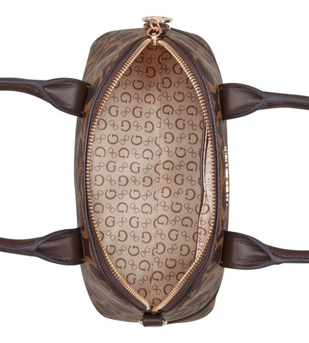 Guess Bolso Kinsley Con Logo- Piedra Multi