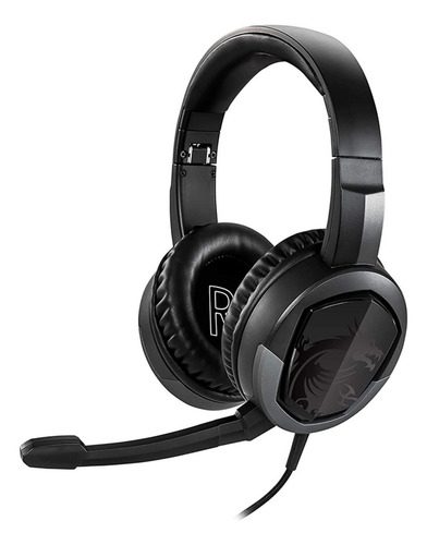 Diadema Gamer Msi Immerse Gh30 V2 Multiplataformas Color Neg