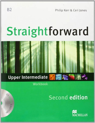 Straightforward B2 - Upper-intermediate - Workbook With Audi, De Jones, Ceri. Editora Macmillan Do Brasil, Capa Mole, Edição 2ª Edição - 2012 Em Inglês